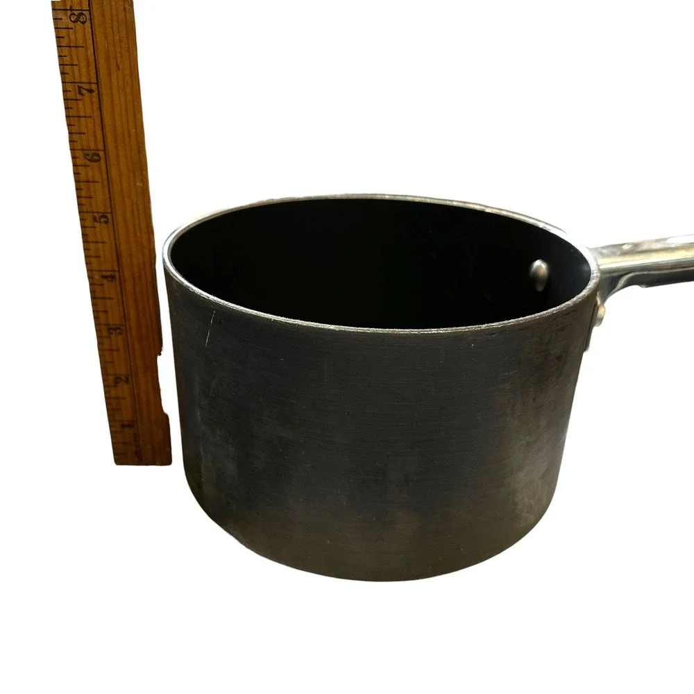 Anolon Professional Meyer 3 Quart Hard Anodized Nonstick Saucepan‎ Charcoal Gray
